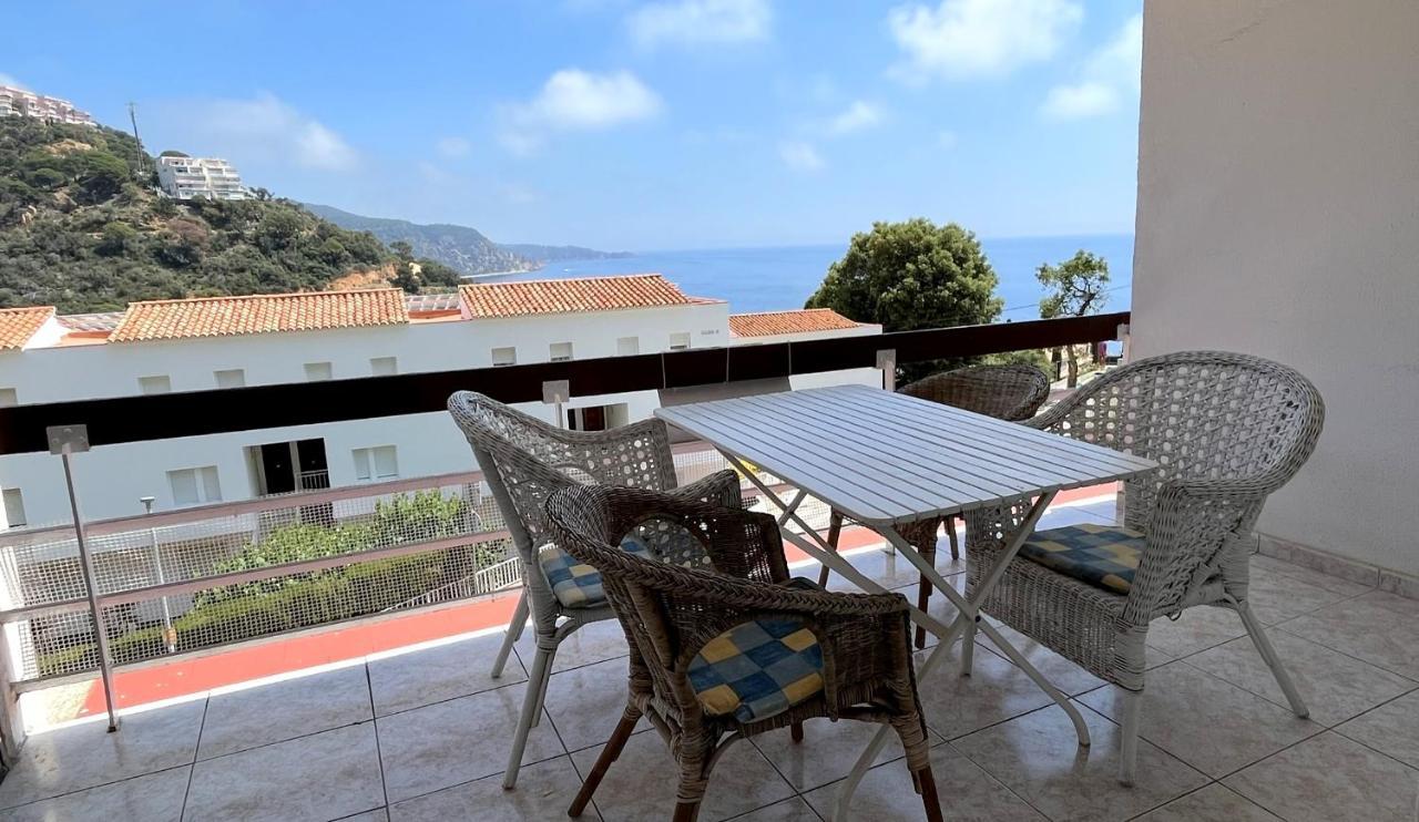 Apartamento Ma Terrasse Avec Vue Sur La Mer Tossa de Mar Exterior foto