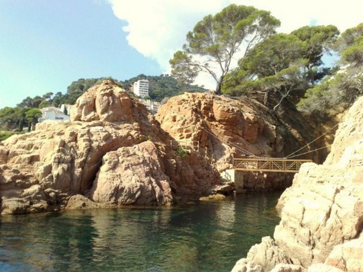 Apartamento Ma Terrasse Avec Vue Sur La Mer Tossa de Mar Exterior foto